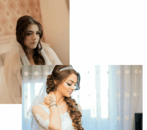 Top Bridal Makeup Artist in Hyderabad- Soft Engagement Look—Christian Bride
